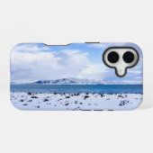 Iceland Winter Wonderland iPhone 16ケース (裏面横)