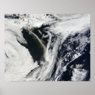 Iceland�s Eyjafjallaj�kull volcano ポスター