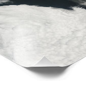 IcelandAnマジで1/2s EyjafjallajAnマジで1/2kull火山 フォトプリント (角)