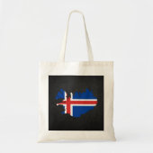 Icelander旅行の記念品 トートバッグ (正面)