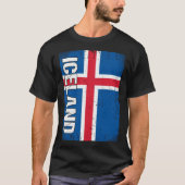 Icelander Flag Iceland Tシャツ (正面)