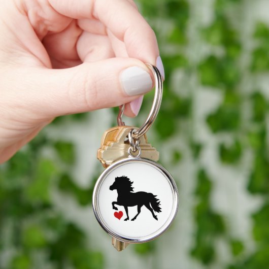 Icelandic Horse キーホルダー (手)