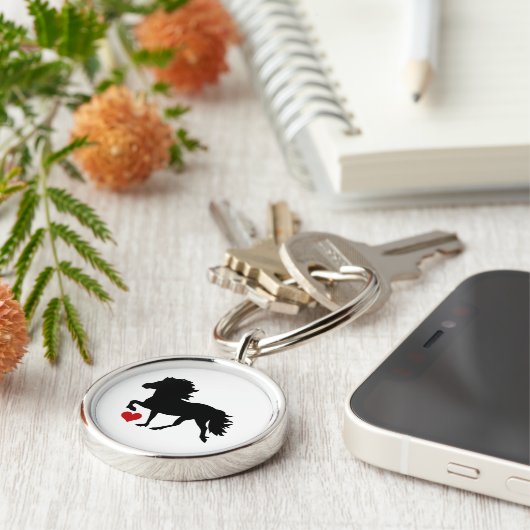 Icelandic Horse キーホルダー (側面)