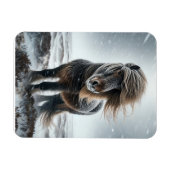Icelandic Horse In its Element Magnet マグネット (横)