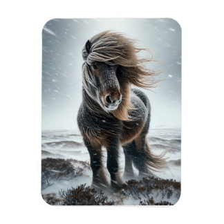Icelandic Horse In its Element Magnet マグネット