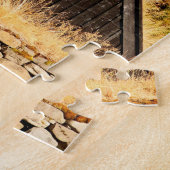 Icelandic Sod House Puzzle ジグソーパズル (側面)