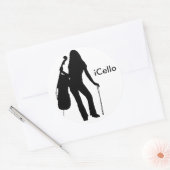 iCelloステッカー ラウンドシール (封筒)