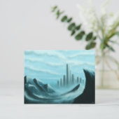 iceworldサイエンスフィクション/ファンタジーアートのはがき ポストカード (スタンド正面)