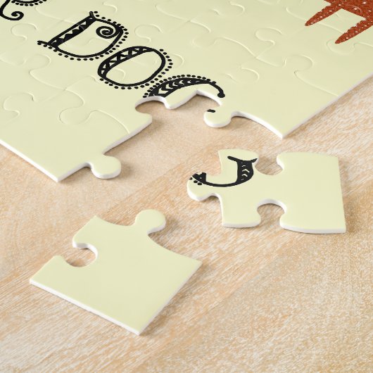 IchのBinのEinのウインナー犬私はダックスフントです ジグソーパズル (側面)