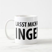 IchのbinのIngenieurアイコン コーヒーマグカップ (左)