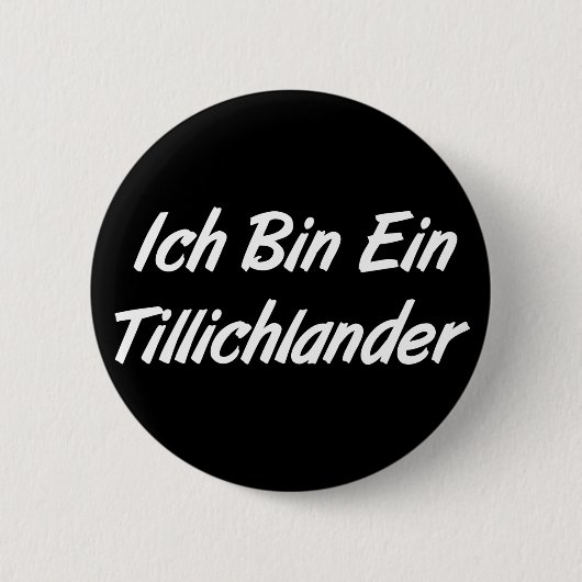 IchのBin Ein Tillichlander 缶バッジ (正面)