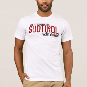 IchのkommeのausのSüdtirolのnicht Italien! Tシャツ