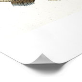 IchのTurbot (Pleuronectes Maximus)プレートXLIX ポスター (角)