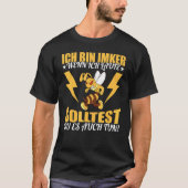 Ich Bin Beker Wenn Ich Renne Solltest Du Es Auch H Tシャツ (正面)