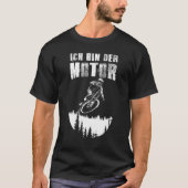 Ich Bin DerモーターマウンテンバイクMtbアンチE Bike Ro Tシャツ (正面)
