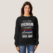 Ich Bin Ehemann Einer Serbin Serbin Serbe スウェットシャツ (正面フル)