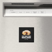 Ich Bin Ein Berlinerスピーチジェリードーナツ壁コールド マグネット (インサイチュ (食洗機))