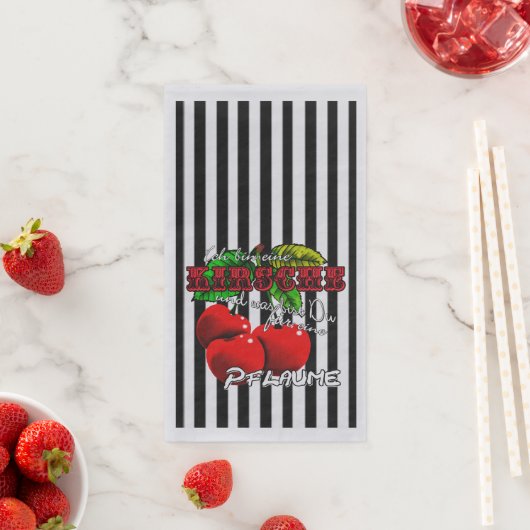 ich bin eine Kirsche was bist Du für eine Pflaume (インサイチュ)