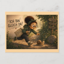 Ich bin gleich da