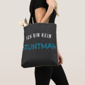 Ich bin kein Stuntman Geschenk Geschenidee トートバッグ (クローズアップ)