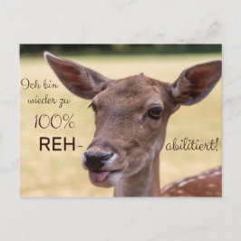 Ich bin zu 100% REH-abilitiert! ポストカード