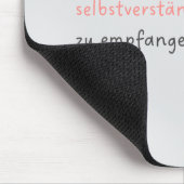 Ich erlaube mir, Geld ruhig und selbstverständlich マウスパッド (コーナー)