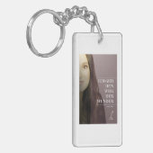 ICH GEH DEN WEG DER WUNDER - Buchcover キーホルダー (正面左)