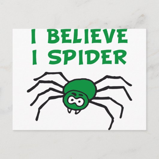 Ich glaub ich spinne - i信じ spider ポストカード (正面)