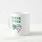 Ich glaub ich spinne - i believe i spider コーヒーマグカップ (正面左)