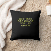 Ich hab das Caos voll im griff クッション (ブランケット)