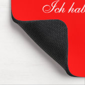 Ich hab' Dich lieb mousepad (German I love you) マウスパッド (コーナー)