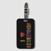 Ich ♥ Keukenhof - Exklusiver Designer ラゲッジタグ (正面縦)