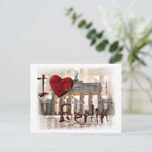 Ich Liebe Berlin ポストカード (スタンド正面)
