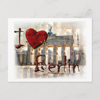 Ich Liebe Berlin ポストカード
