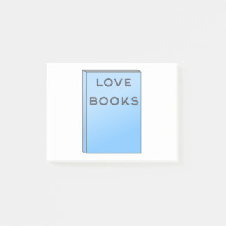 Ich liebe Bücher ポストイット