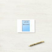 Ich liebe Bücher ポストイット (デスク上)