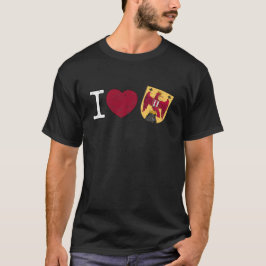 Ich liebe Burgenland Wappen Österreich  Tシャツ