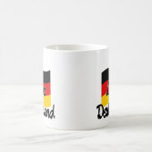 Ich Liebe Deutschland コーヒーマグカップ (中央)