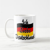 Ich Liebe Deutschland コーヒーマグカップ (左)