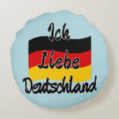 Ich Liebe Deutschland ラウンドクッション (裏面)