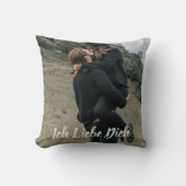 Ich Liebe Dich Fotokissen Selbst Gestalten - クッション (正面)