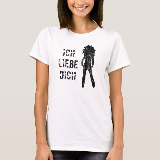 Ich Liebe Dich Tシャツ (正面)