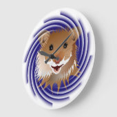 Ich liebe meinen kleinen Hamster Uhr ラージ壁時計 (傾斜)