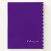 Ich Liebe, Sie entschuldigen mich Spiral Notebook ノートブック (裏面)