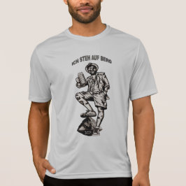 Ich steh auf Berg und trink mein Bier Tシャツ