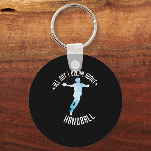 Ich träume nur von Handball キーホルダー (正面)