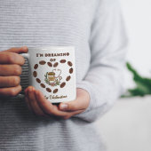 Ich träume von meinem Valentin Kaffeetasse コーヒーマグカップ