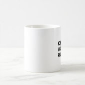 Ich Wähle Ruhe Mug – ドイツ語セルフケアの引用 | 落ち着き コーヒーマグカップ (中央)