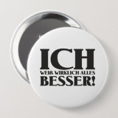 Ich weiß wirklich alles Besser! ボタン 缶バッジ (正面&裏面)