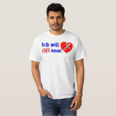 Ich will FREI sein! - Jesus Siegt Tシャツ (正面フル)